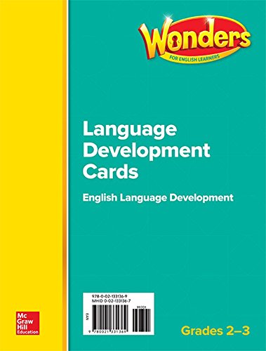 Wonders for English Learners G2-3 Language Development Cards (Reading Wonders ELL and ELD)