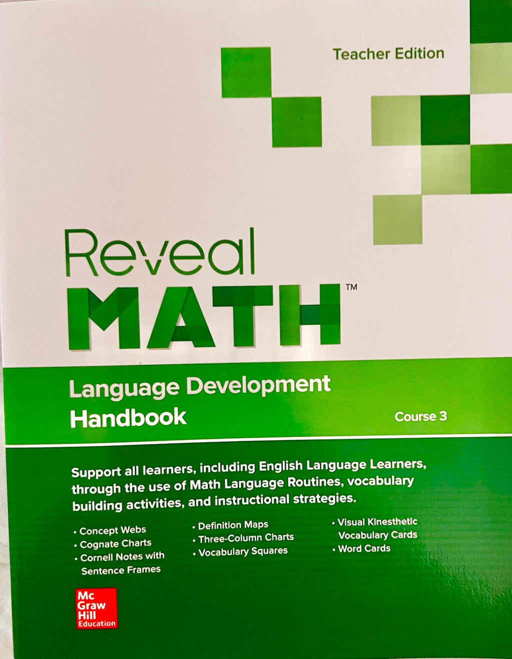 LANGUAGE DEVELOPMENT HANDBOOK COURSE 3 TEACHER EDITION