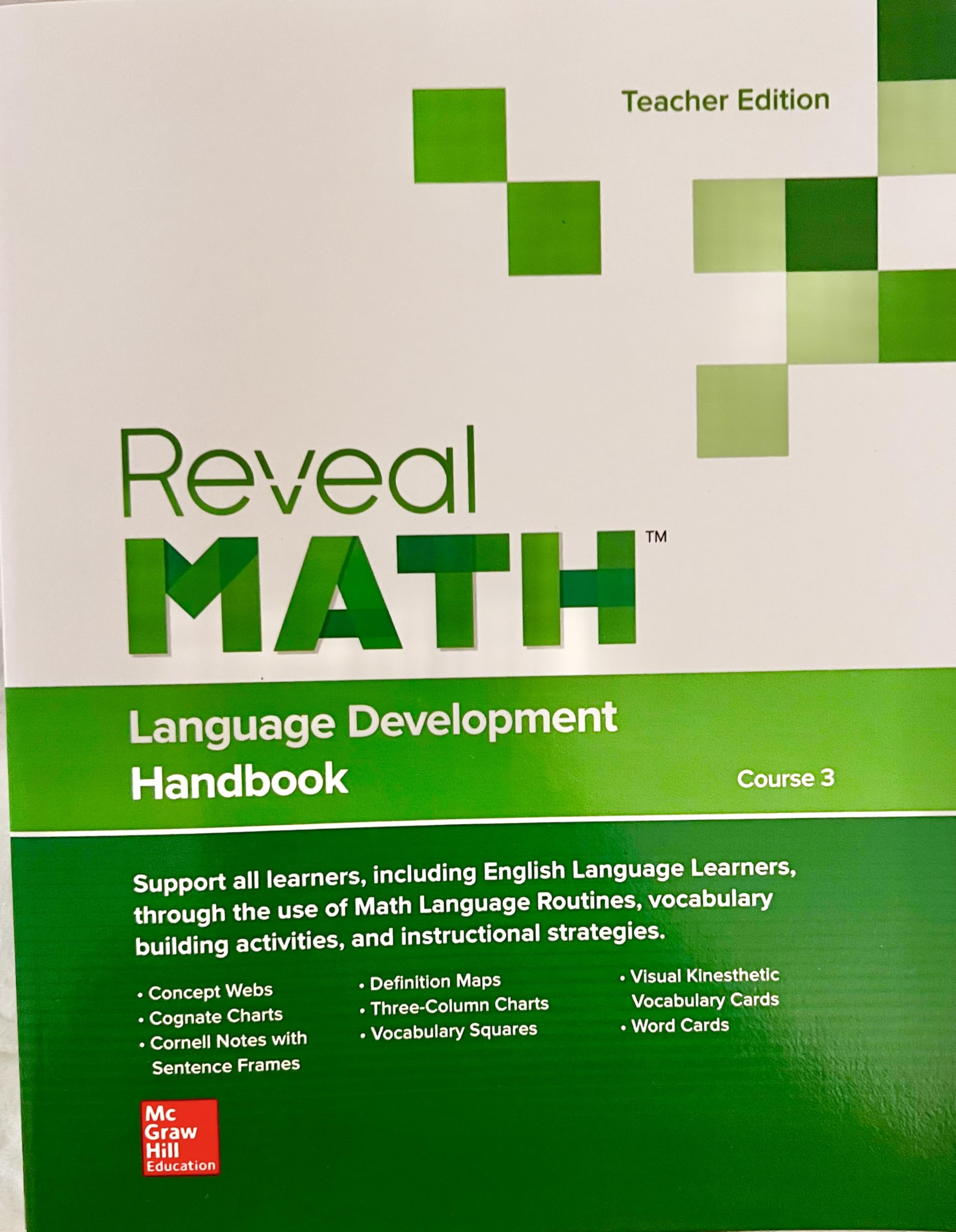 LANGUAGE DEVELOPMENT HANDBOOK COURSE 3 TEACHER EDITION