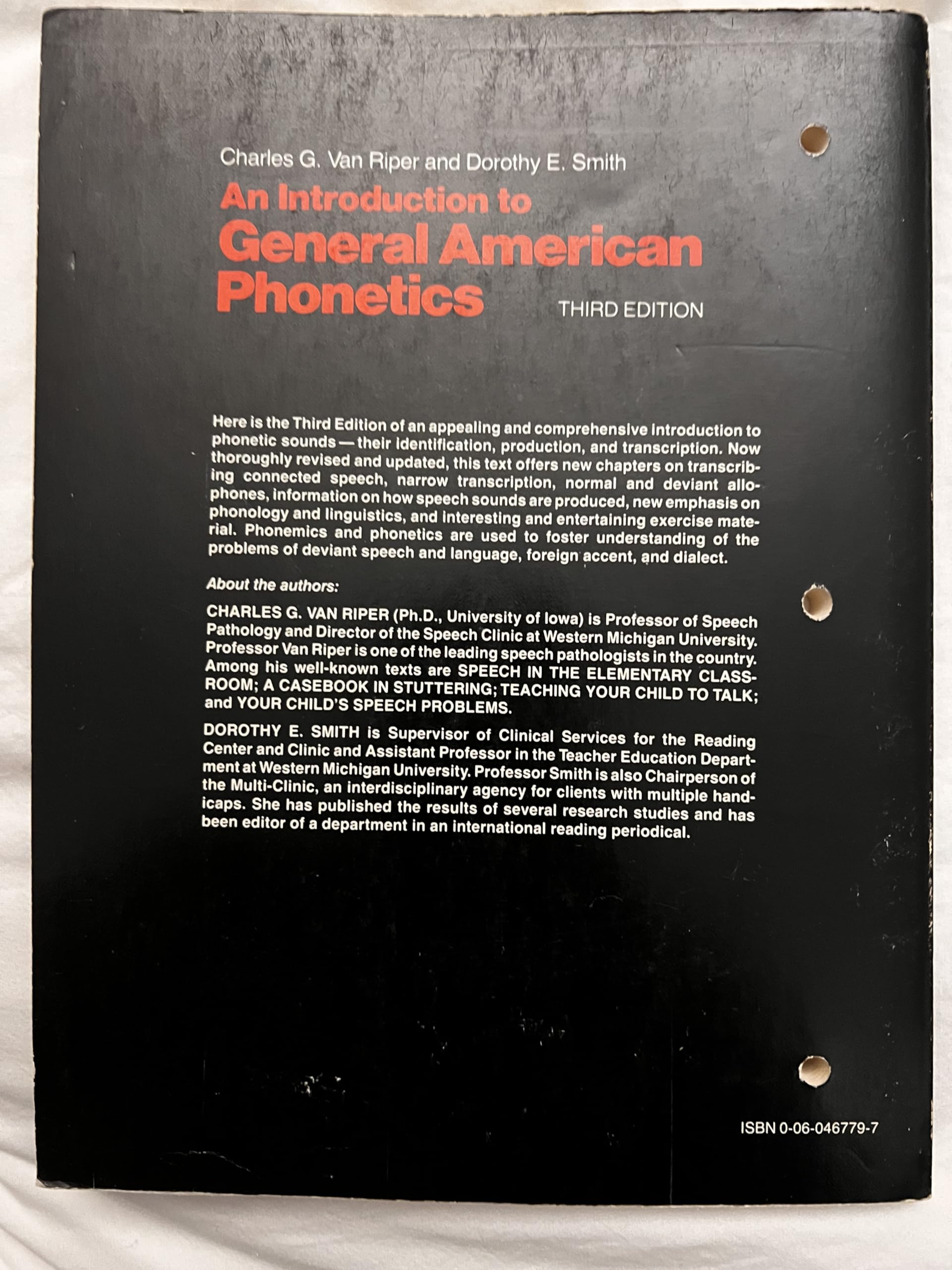 An Introduction to General American Phonetics