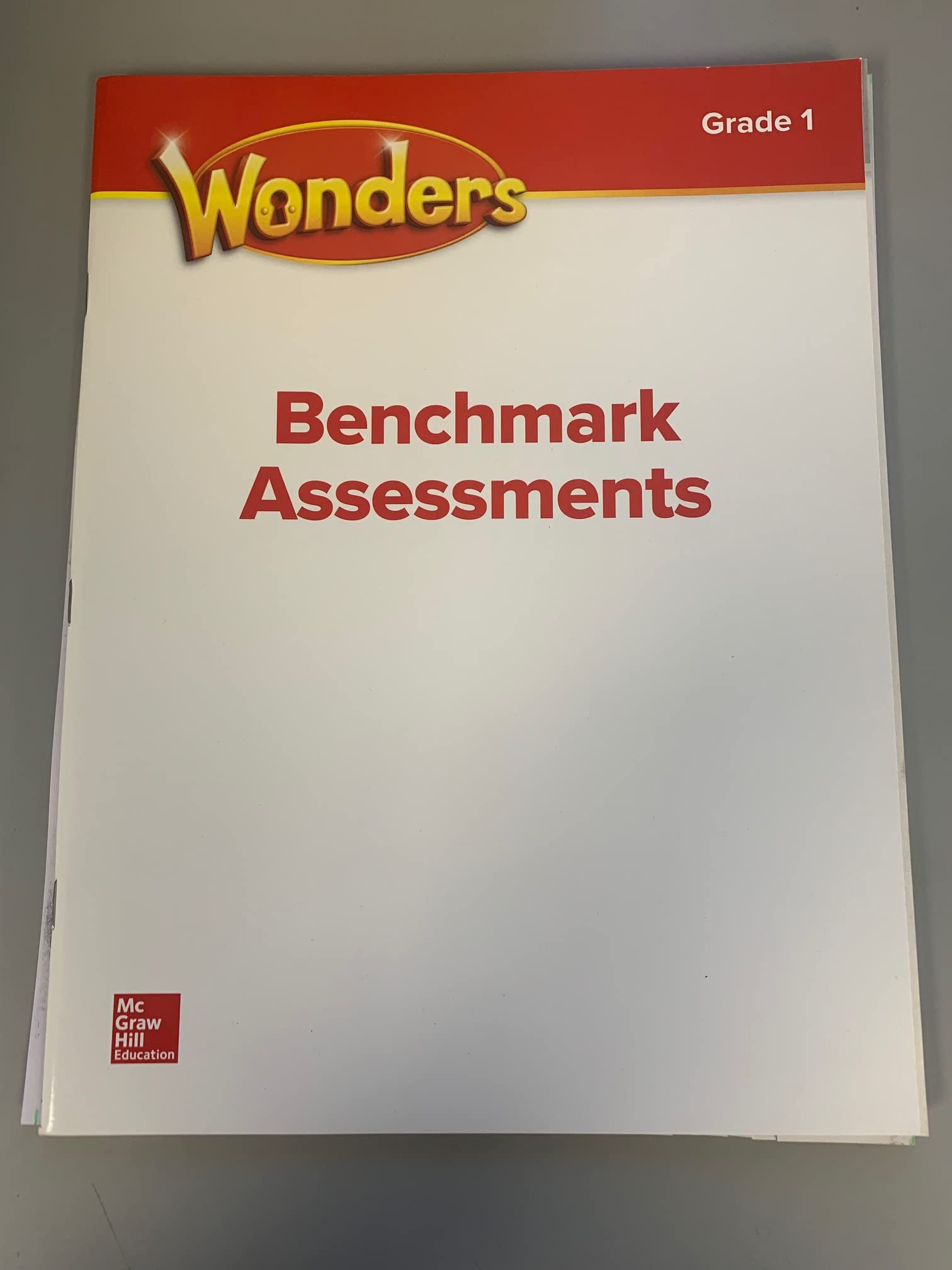 Wonders Grade 1 Benchmark Assessment (ELEMENTARY CORE READING)