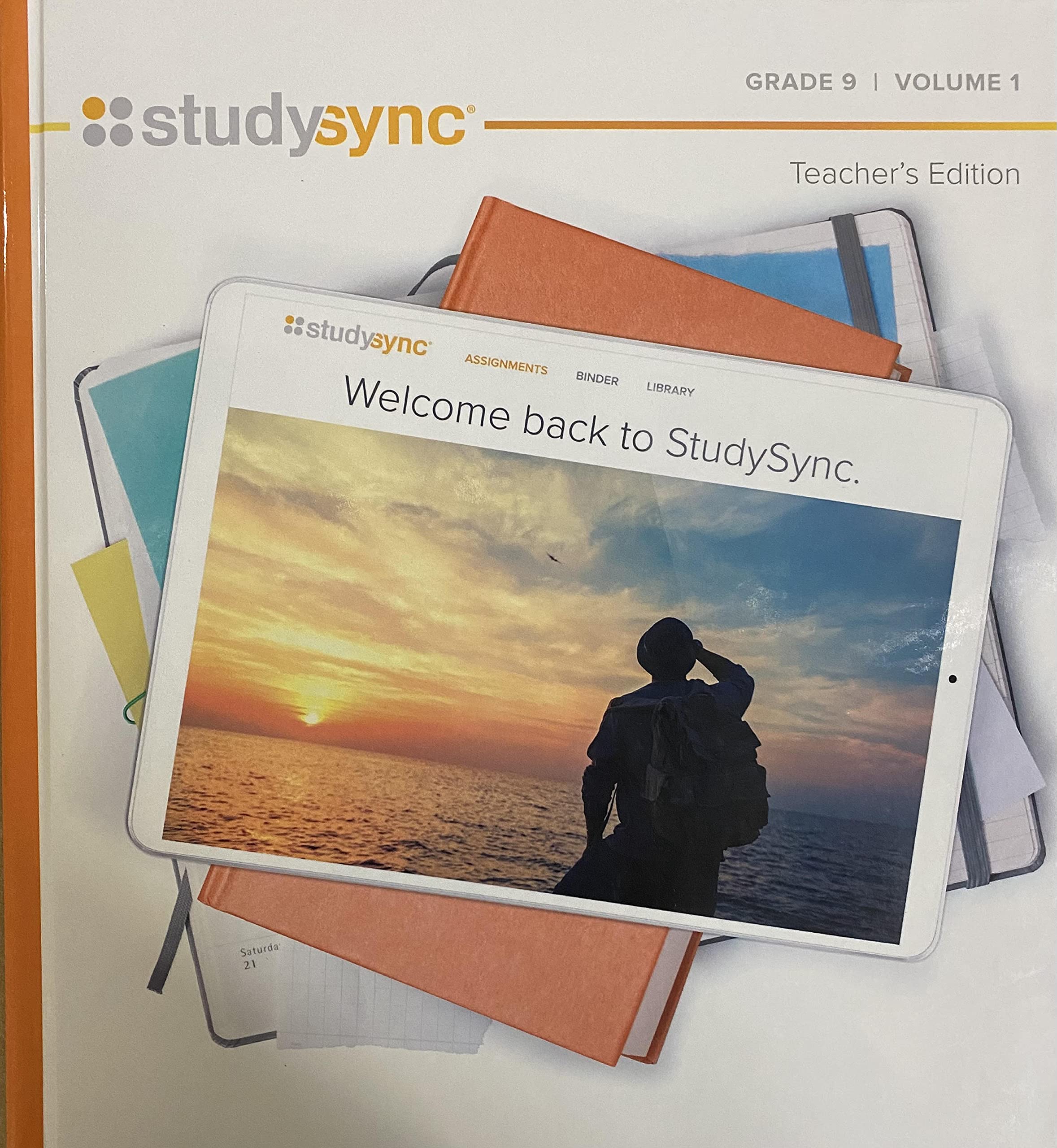 StudySync, Grade 9, Volume 1, Teacher Edition, c. 2021, 9781949739268, 1949739260