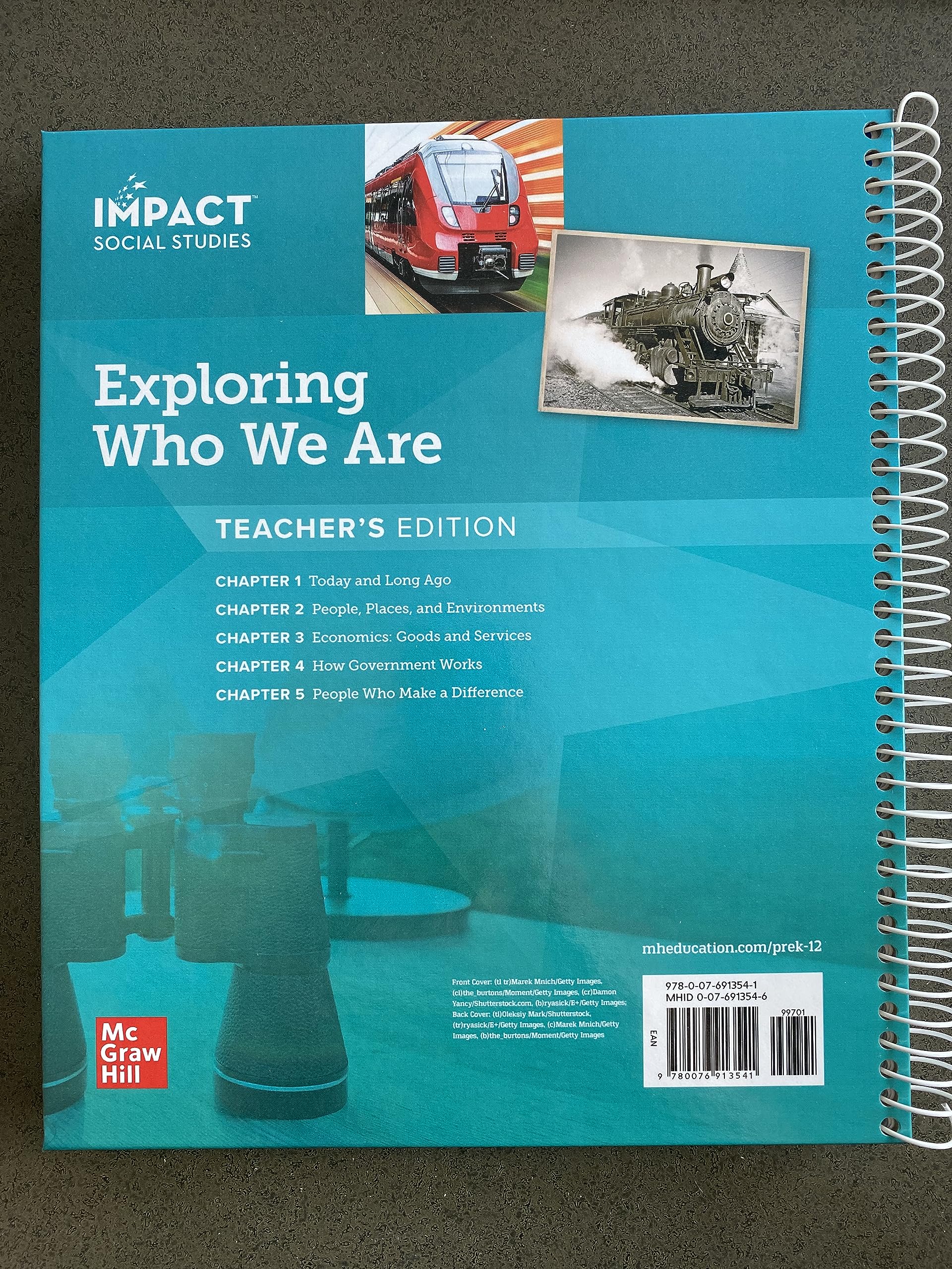 IMPACT Social Studies , Exploring Who We Are , Grade 2 , Teacher’s Edition , ISBN 9780076913541 , 0076913546