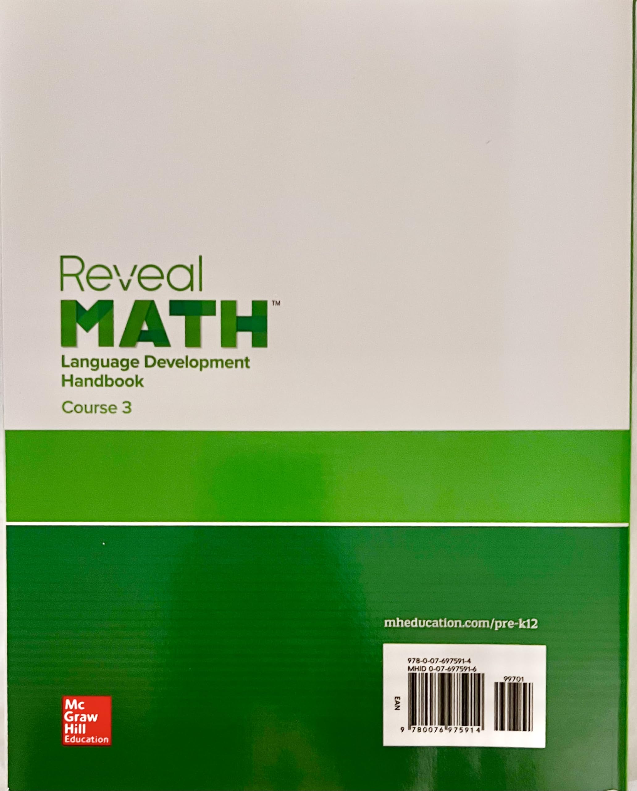 LANGUAGE DEVELOPMENT HANDBOOK COURSE 3 TEACHER EDITION